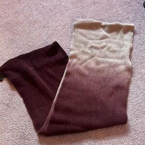 Zazou Purple Ombré Infinity Scarf